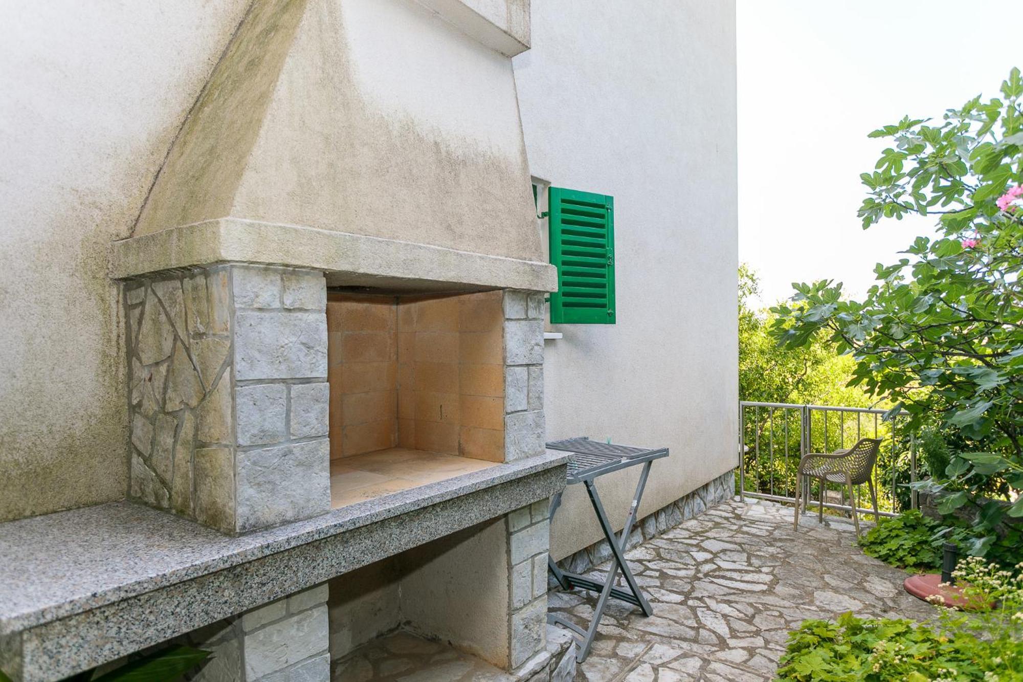 Apartments Delfin Крк Экстерьер фото